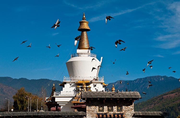 bhutan-memorial-stupa-in-thimpu-dat-vu